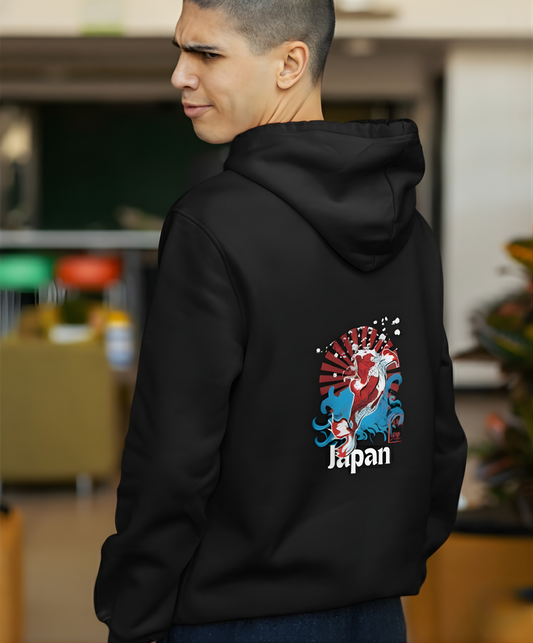 ZORTAX Japan Dragon Unisex Oversized Hoodie – Limited Edition Streetwear India