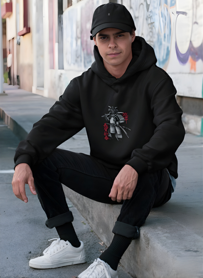 Japanese Samurai Graphic Hoodie | Limited Edition Oversized Streetwear | Zortax