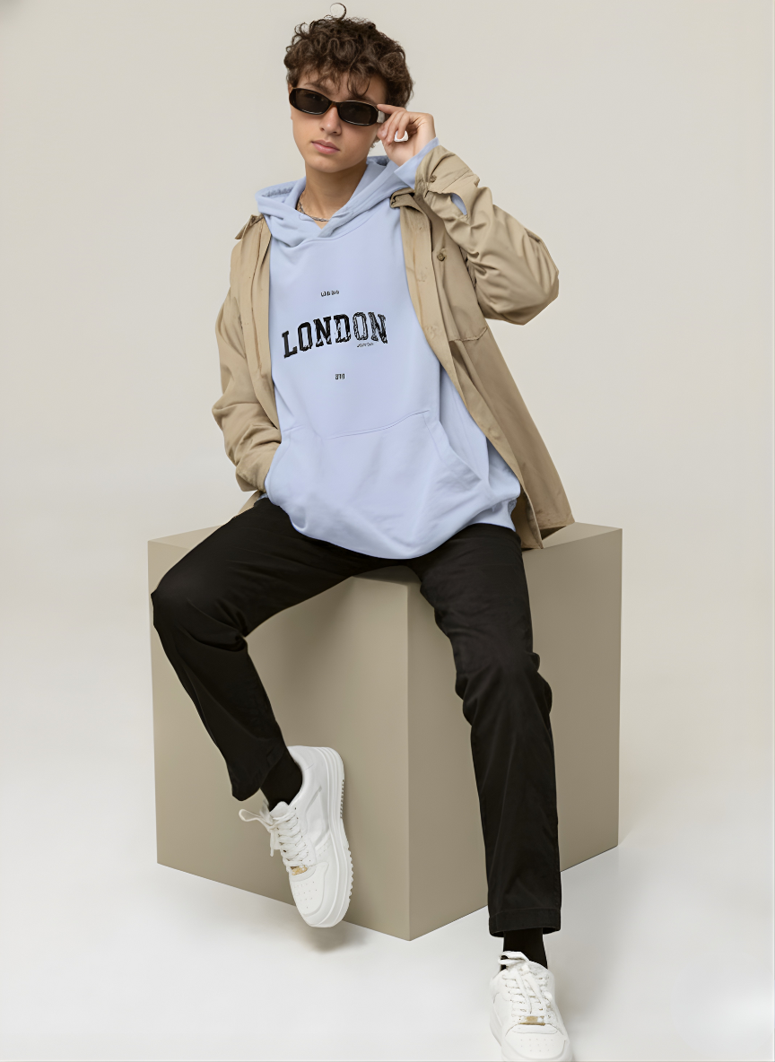 Oversized Hoodie | Unisex Heavy Cotton Streetwear | Zortax