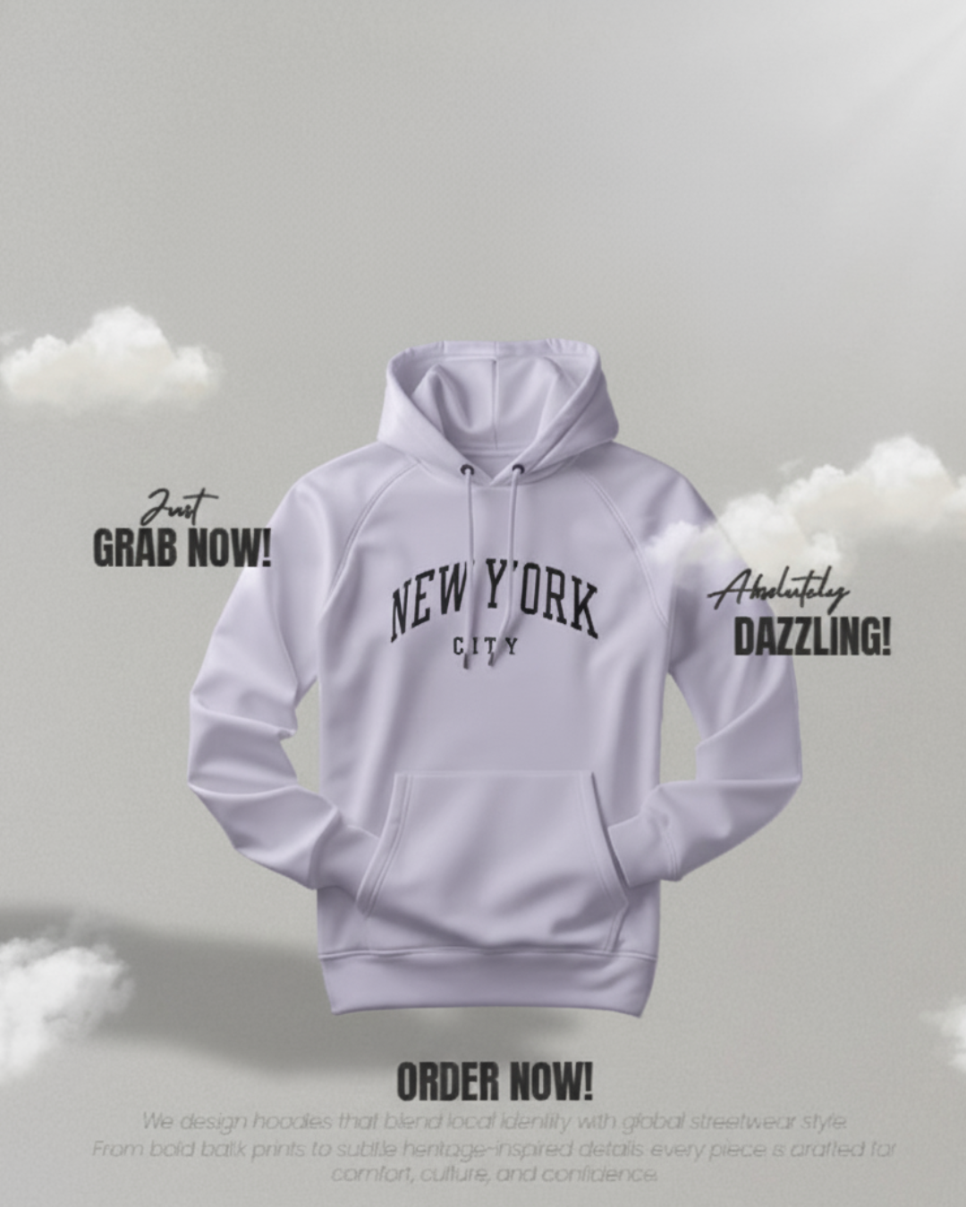 Unisex Oversized Hoodie for Men & Women – Premium Streetwear Style in India